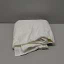 Bed Skirt Twin Size Ruffled Bed Skirt with Split Corners, 12 Inch Drop Dust Ruffle Bed Skirt with Platform, Ivory, Twin - 12" Drop