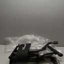 Super Lightweight Rollator Walker for Seniors, Foldable Rolling Walker with Seat and 8" Rubber Wheels for All Terrain, Unique Design Aluminium Frame Sturdy Walkers for Traveling - Black