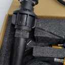 HURRAN 8 Inch Widespread Bathroom Faucet 3 Hole Brushed Gold-2 Handle Square Bathroom Sink Faucet with Pop-Up Drain & Supply Lines, Lead-Free SUS 304 Stainless Steel for 6-12" Vanity Sink Remodel