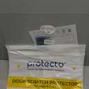 PROTECTO 2Pack Door Protector from Dog Scratching, Cat Dog Scratch Door Protector, 35.5x15.5 Heavy Duty Cord Protectors from Pets No Chew Solution, 10ft Easy to Use Dog & Cat Cord Protector