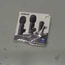 2 Pack Wireless Lavalier Microphone for iPhone iPad and Android Phone, Lapel Mic Plug and Play Wireless Mic Noise Reduction Mini Microphone for Video Recording Interview Podcast Vlog YouTube Tiktok (Mic 2 (2 TX + 1 RX))
