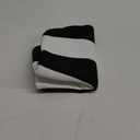 Black and White Striped Outdoor Rug 27.5X 43 inches Front Door Mat Hand-Woven Cotton Indoor/Outdoor for Layered Mats,Welcome Mat, Porch,Farmhouse,Kitchen,Entry Way