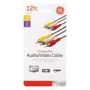 GE Audio/Video Cable, 12 ft.