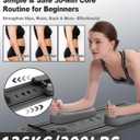 AMAZINGHOME Pro Foldable Pilates Board & Reformer Machine - Multifunctional Home Gym with Ergonomic Elbow Pads, Yoga Bar & Timer, 300lbs Capacity Core Workout Pilates Equipment (Black)