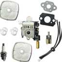 Carburetor For Echo SRM-266 SRM-266S SRM-266T HCA-266 SRM200 SRM201 SRM210 SRM211 SRM230 SRM231 HC160 HC180 HC200 Trimmer A021003830 Carb RB-K112