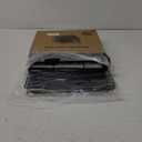 Desk Organizers and Accessories, 5-Tier Paper Letter Tray Organizer with File Holder, Desktop Organizer for Office Supplies (Black) (Black)