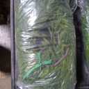 Jutom 2 Pcs 18 Feet Christmas Norfolk Pine Garland Realistic Artificial Faux Greenery Cedar Garland for Mantle Holiday Indoor Outdoor Fireplace Winter Christmas Decorations