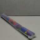 Stained Glass Window Film,23.6" x 35.4" 3D Decorative Static Cling Window Privacy Film,Non-Adhesive UV Blocking Heat Control Window Film (Simple Squares)