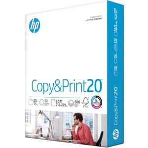 HP Printer Paper | 8.5 x 11 Paper | Copy &Print 20 lb | 1 Ream Case - 500 Sheets| 92 Bright | Made in USA - FSC Certified | 200060