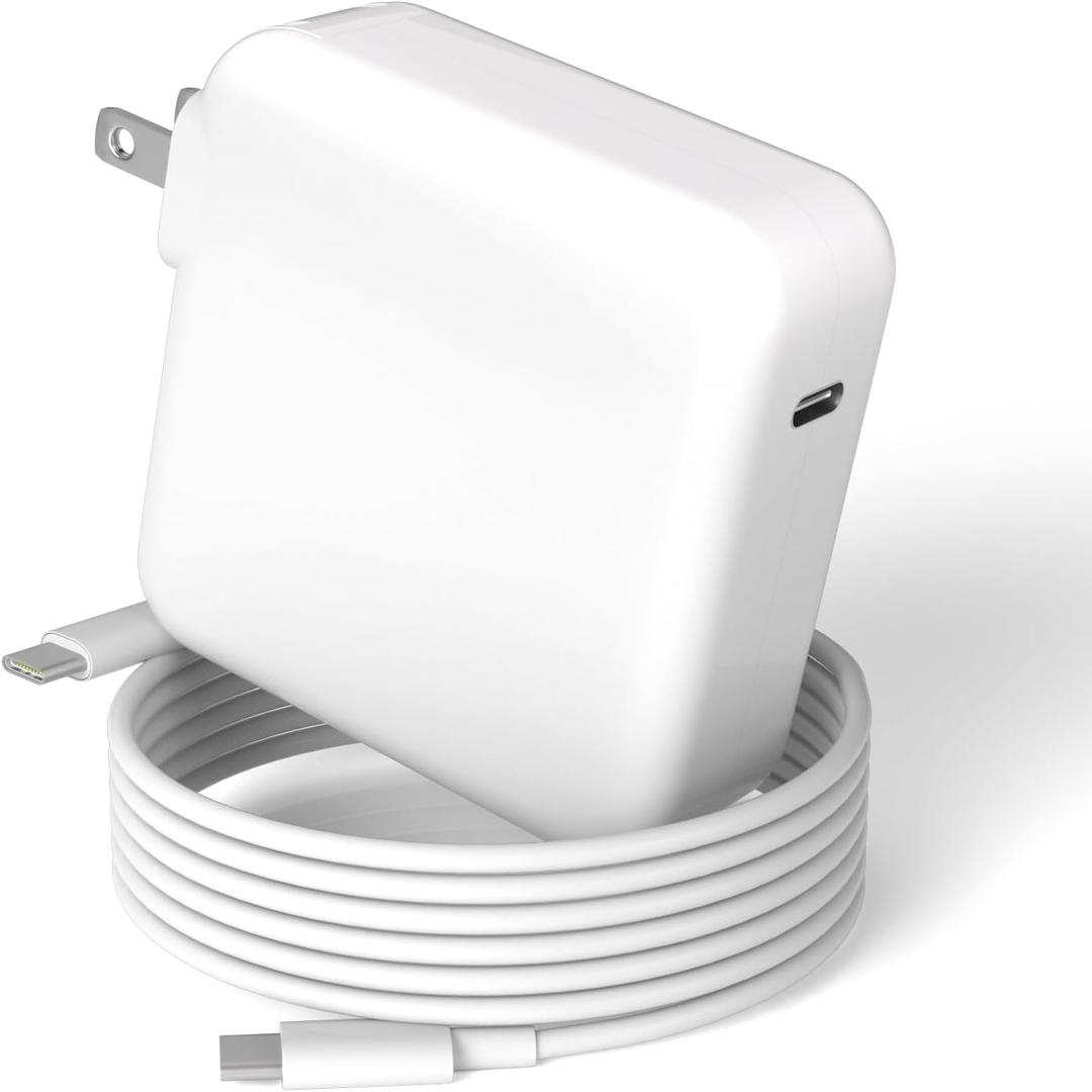100W 70W Laptop Charger, Compatible with MacBook Pro & MacBook Air 13 14 15 16 inch Laptop, for 2025 2024 2023 2022 2021 2020 M1 M2 M3 M4 Fast Charger, 6.6FT USB-C Cable