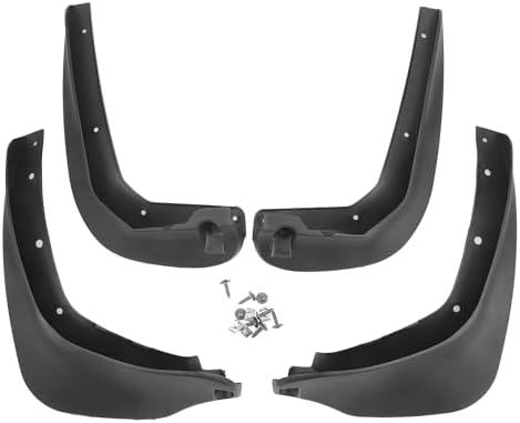 Hihaha Mud Flap Splash Guard with Mount Accessories for Mini Cooper Countryman S Hatchback 2011-2016 / Front & Rear Side Mud Guards/Durable / 1 Set