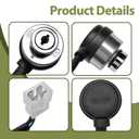 4-Pin Ignition Switch Kit with 2 Keys Compatible with AGT H15R DHKG-H15 Mini Excavator