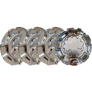 Chrome Wheel Center Hub Cap 22871243 for Silverado1500 High Country 10 Spoke 20 Rim 2014-2018 CV243 4Pcs