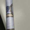 3D Stained Glass Window Privacy Film, Heat Control UV Blocking Static Cling Decorative Window Film for Bathroom,Front Door,Home Non Adhesive,35.4 x 78.7 inches Azure Bloom