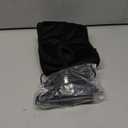 Moist Heat Sinus Pressure Relief Mask with 3 Heat Settings, Extra Large Face Heating Pad for Eyes, Sinusitis, Hormone Migraine, Tension Headache Relief Black