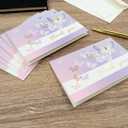 2 x Gooji 4x6 Purple Butterfly Thank You Cards Multipack with Envelopes Bulk 20-Pack Peel-and-Seal Envelopes, Birthday Party, Baby Shower, Bridal Shower, Weddings, Small Business