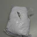 NEWISHER Round Fitted Table Cover Spandex Stretch Tablecloth White Table Top Cover with Elastic Edged for Dining Picnic Patio 60 inch