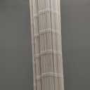 Radiance Cordless Bamboo Roman Shades for Windows - Bamboo Blinds for Semi-Private Light Control - Easy to Lift & Fold Up Window Shades - White - 46" W x 64" L - (2215340E)