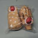 2 Pack Christmas Pig Dog Toys for Interactive Dogs Latex Squeaky Santa Toy Pet Gift for Medium Large Dogs