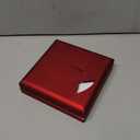 LETURE Large Velvet Jewelry Set Gift Box, Necklace Box With LED Light, Elegant Velvet Gift Box For Bracelet Necklace Earring Ring (Red)