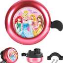 Akkya Bike Bicycle Bell Horn for Kids Adults Cute Kawaii Princess Cycling Handlebars Knee Scooter Accessories for Women Girls Electric Mountain Bike Ring Bell Biking Bicicle Accessories Loud