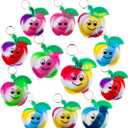 20 Packs Bulk Fidget Bubble Mini Pop Backpack Key chainChristmas Party Favors  Birthday Supplies and Student Prizes Gifts