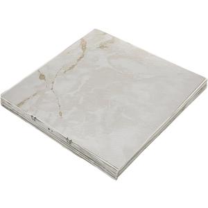 Nexus Peel & Stick Vinyl Floor Tiles, 20-Pack, 12 x 12 in, White | Self-Adhesive Backing and Multi-Plank Coverage Pack: Vinyl Planks Combine Durable Surface Detail, Wood-Look Texture, and