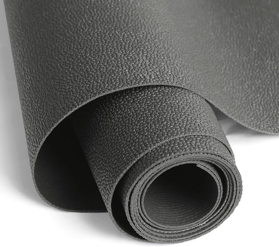 WochiTV Shelf Liner for Cabinets, Drawer Non Adhesive Non Slip Foam Mat for Kitchen, Pantry, Bathroom, Cupboard, Garage, Closet, Shelves, Drawer, Tool Box, Gray 11.8 x 59 inches