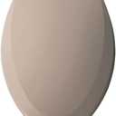 Molded Wood Elongated Toilet Seat Finish: Fawn Beige