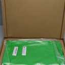 Retail Plastic Merchandise Bags, Die Cut Handles, Strong, Tear Resistent, different Sizes and Colors. Perfect for Retail Stores, Parties or Any Events. Packs 100/200/500 (100, Green, 15x18)