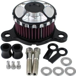 NewYall Air Cleaner Intake Filter for Harley Sportster XL883 XL1200 1988-2020