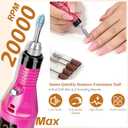 NAIL POLISH KIT with U V Lamp and Drill Starter Kit 36 Colors Gel Nail Polish Nail Art Gel Manicure Kit