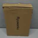 Ryuwanku Bathroom Faucet Brushed Gold Modern Waterfall Bathroom Sink Faucet with Single Handle Suitable for 1 or 3 Holes,Supply Deck Plate and Hose