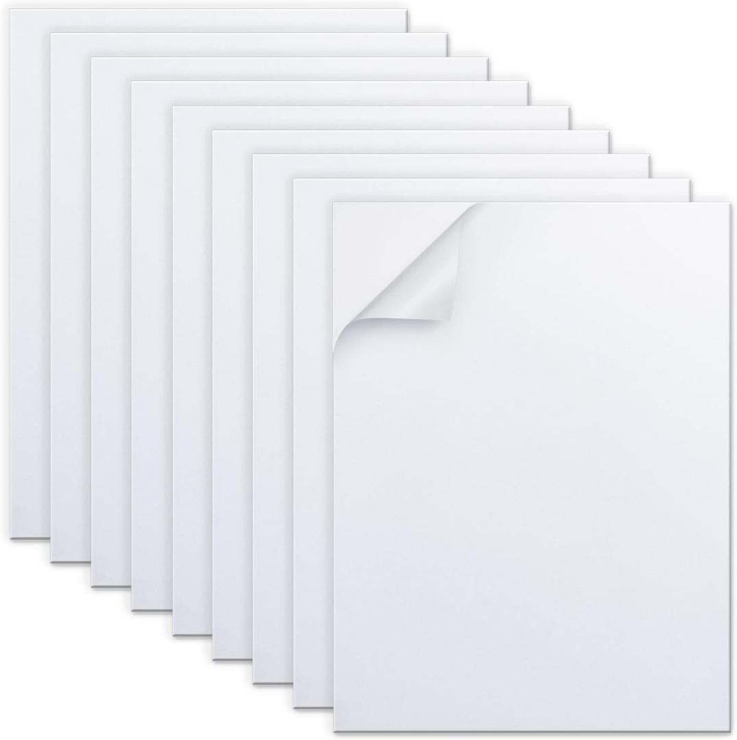 MEARCOOH Self Adhesive Foam Sheets, White 9x12 Inch 2mm Sticky Eva Foam Paper for Crafts Cardmaking Photo Frames Classroom Scrapbooking Christmas Crafts (White 10 Sheets) MEARCOOH Self Adhesive Foam Sheets, White 9x12 Inch 2mm Sticky Eva Foam Paper for Crafts Cardmaking Photo Frames Classroom Scrapbooking Christmas Crafts (White 10 Sheets)