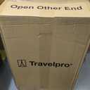 Travelpro Platinum Elite Softside Expandable Checked Luggage, 8 Wheel Spinner Suitcase, TSA Lock, Men and Women, True Navy Blue, Checked Medium 25-Inch