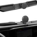 Magnetic Dash Phone Mount for 2024 2025 Jeep Wrangler JL JLU & Gladiator JT Accessories Multi-Mount Phone Holder Dashboard Storage Tray with Extra Clip Bracket, Not for Oil-Electric 4xe