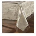 Clear Plastic 100% Waterproof Tablecloth - 70 x 120 Inch - Vinyl PVC Rectangle Table Cloth Protector Oil Spill Proof Wipe Clean Table Cover for Dining Tables, Parties & Camping, Crystal Clear