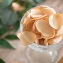 Ling's moment Rose Petals, Silk Flower Petals for Wedding/Aisle/Flower Girl Baskets/Table Centerpiece Dcor,etc.Champagne Rose Gold 200pcs