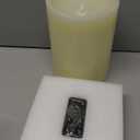 Flameless Candle - 6"x 8"Ivory - Flickering Moving Flame Pillar Candle, Includes Remote Control - Real Wax - 2 x C Battery Operated - Not Included