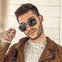 Polarized Aviator SunglassesUV Protection, Sleek Metal Frame Sunglasses for Men & Women Driving Sports