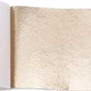 KINNO Gold Leaf Sheets for Art, 100 Sheets Antique Gold Foil for Home, Wall, Frame, Ceiling, Furniture Decoration, 3.15 by 3.35 Inches