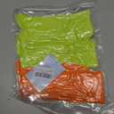 Women's Neon Scrunch Crew Socks 80s 90s Retro 3-Pack Cotton Stacked Boot Calf Cozy Ribbed Slouchy Socks Size 5-10 (2-neon Green/1-neon Orange)