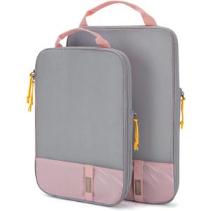 BAGSMART 6 Set /4 Set/2 Set Compression Packing Cubes for Travel, Lightweight Luggage Organizer Bags, Durable Space Saver Bags Travel Essentials