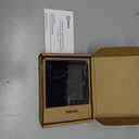 Coiliiot Air Quality Monitor Indoor – CO2 Detector, VOC Meter and AQI Tester Tracks TVOC, HCHO, PM2.5 & PM10 with Temperature & Humidity Sensor for Home Office (Black)