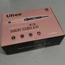 Ufree 5 in 1 Curling Iron with Interchangeable Ceramic Barrels (0.35"-1.25"), Curling Wand Set with Flat Iron Hair Straightener, Instant Heat Up, Dual Voltage Hair Curler, Gifts for Women