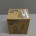 Panasonic Cordless Phone with Answering Machine, Advanced Call Block, Bilingual Caller ID and High-Contrast Display, Expandable System with 2 Handset Cordless Telephones - KX-TGD832M (Metallic Black)