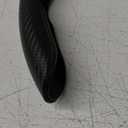 2Pcs Car Steering Wheel Cover Carbon Fiber Look Universal Steering Wheel Booster Cover Auto Anti-Skid Interior Accessories (Black)