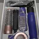 Fast Heating Electric Hair Iron for Hair Styling, Auto-Off Function, with 3 Adjustable Levels, Rotating Roller Curling Wand