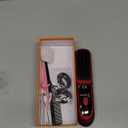 Go Brush Pro 2026, Portable Straightener Brushs for Travel, with LCD Temperature Display, Fast Heating Cordless Mini Hair Brushs (Red)