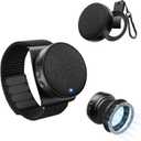 2026 UpgradedSUPERONE 4-in-1 Wearable Bluetooth SpeakerHang Clip, Wrist Watch, Hang Hook & MagSafe StandHi-Fi Sound TWS Portable Wireless Mini Speaker, IPX7 Waterproof for Work, Running & Outdoors